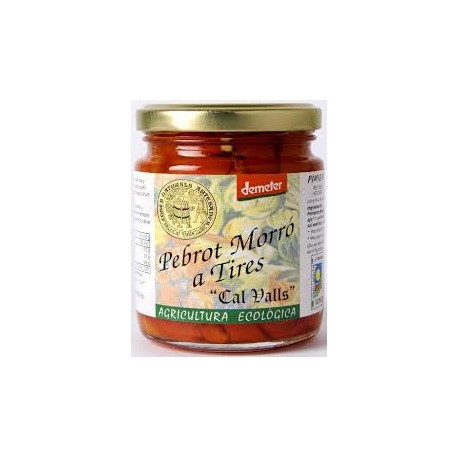 PIMIENTO MORRON TIRAS 185G ECO CALVALLS