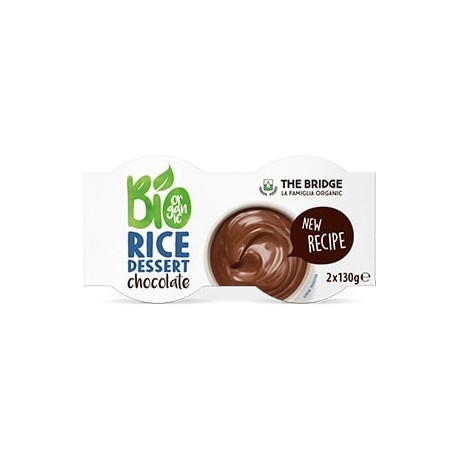 POSTRE ARROZ CHOCO 2X130G ECO THE BRIDGE