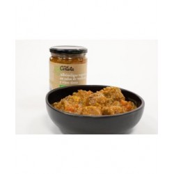 ALBONDIGAS VEGANAS SALSA VERDURAS Y VINO 425G ECO CARLOTA