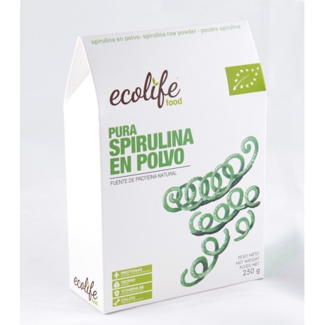 SPIRULINA POLVO 250G ECO ECOLIFE