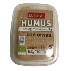HUMUS CON OLIVAS 170G ECO ZUAITZO