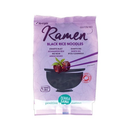 FIDEOS RAMEN ARROZ NEGRO 280G ECO TERRASANA