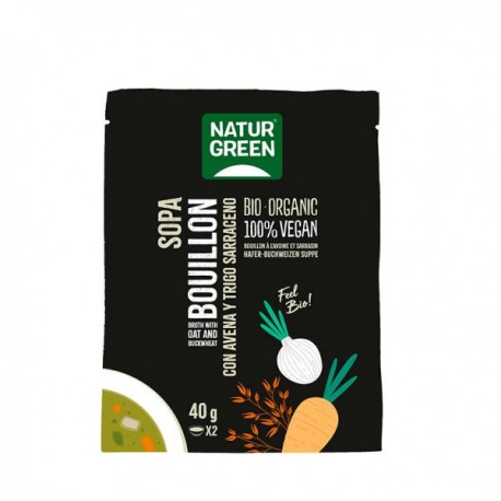 SOPA BOUILLON 40G ECO NATURGREEN