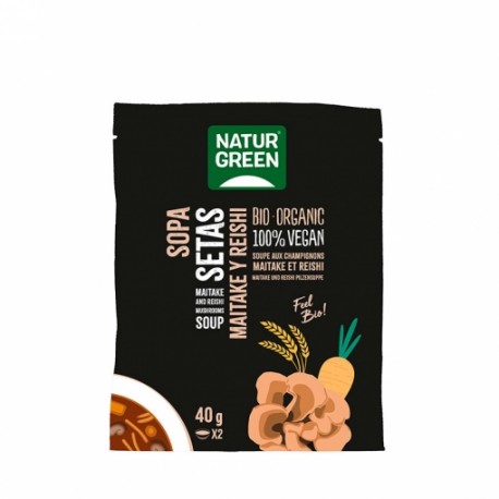 SOPA SETAS MAITAKE Y REISHI 40G ECO NATURGREEN