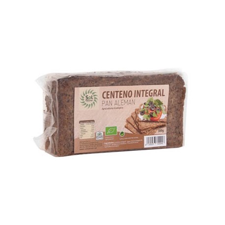 PAN ALEMAN CENTENO 500G ECO SOLNATURAL