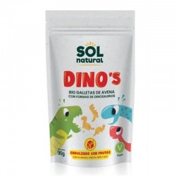 GALLETA DINOS AVENA INTEGRAL 90G ECO SOL NATURAL