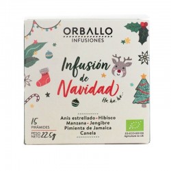 INFUSION DE NAVIDAD 15PIRAMIDES ECO ORBALLO