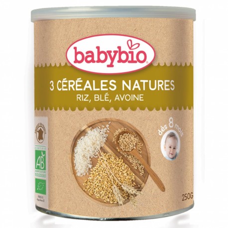 5 CEREALES NATURAL +6M 250G ECO BABYBIO
