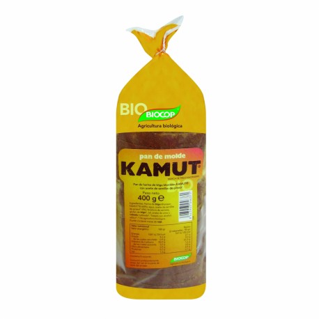 PAN MOLDE KAMUT BLANCO 400G ECO BIOCOP