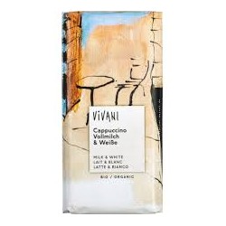 CHOCOLATE CON LECHE CAPUCCINO 100G ECO VIVANI