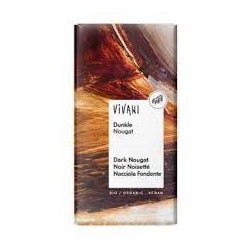 CHOCOLATE NEGRO PRALINE DE AVELLANA 100G ECO VIVANI