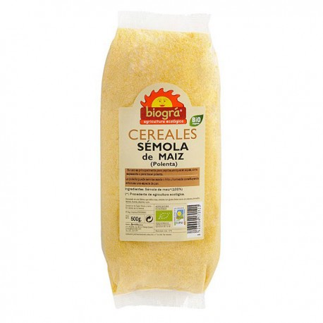 SEMOLA DE MAIZ (POLENTA) 500G ECO BIOGRA