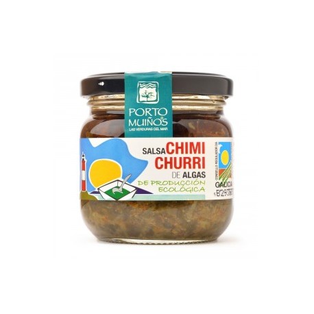 SALSA CHIMICHURRI DE ALGAS 170G ECO PORTO MUIÑOS