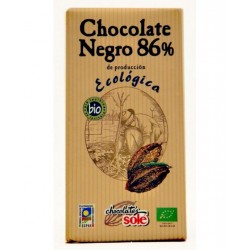 CHOCOLATE NEGRO 86% 100G ECO SOLE