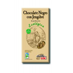 CHOCOLATE NEGRO CON JENGIBRE 100G ECO SOLE