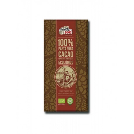 CHOCOLATE NEGRO 100% CACAO SOLE