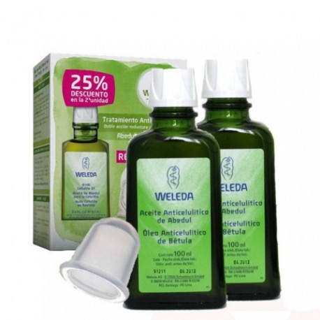 PACK ACEITE ANTICELULITICO DE ABEDUL 200ML WELEDA