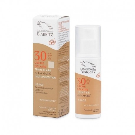 CREMA FACIAL COLOR BEIGE SPF30 50ML ECO ALGA MARIS