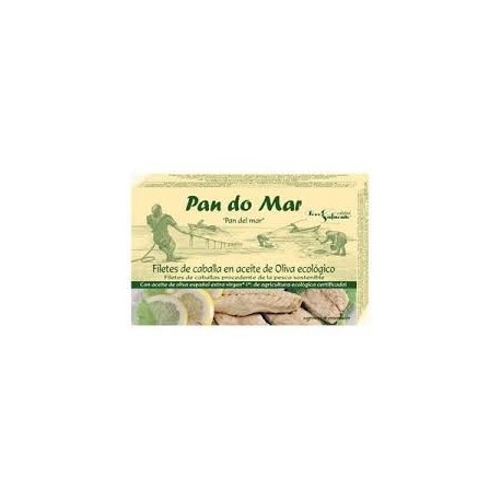 FILETES CABALLA AOVE 120G ECO PAN DO MAR 