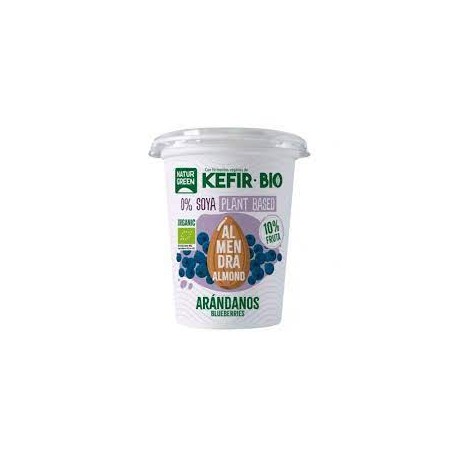 KEFIR ALMENDRA ARANDANO S/G NATURAL 400G ECO NATURGREEN