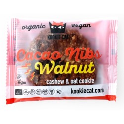 KOOKIE CAT CACAO NUECES 50G ECO 