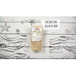 ARROZ INTEGRAL COCINADO CON AGUA MAR 400G NATURSOY