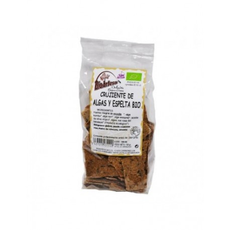 CRUJIENTE ESPELTA  ALGAS Y BROCOLIS 150G ECO BIOARTESA