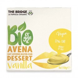 POSTRE AVENA VAINILLA 4X110G ECO THE BRIDGE