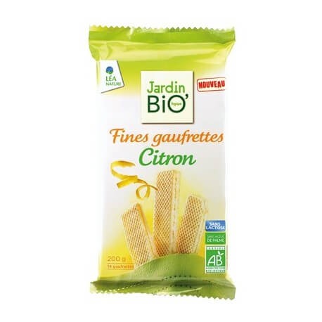 BARQUILLOS CON LIMON 200G ECO JARDIN BIO