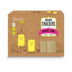 CRACKERS SARRACENO QUINOA S/G  ECO ZEALIA