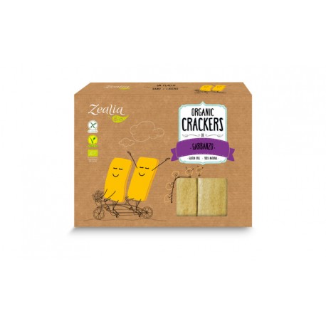 CRACKERS GARBANZO S/G  ECO ZEALIA