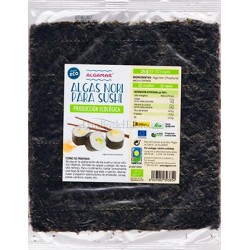 NORI PARA SUSHI 10 HOJAS 30G ECO ALGAMAR