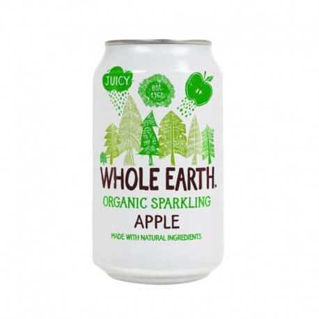 REFRESCO MANZANA S/A ECO 330ML WHOLE HEART