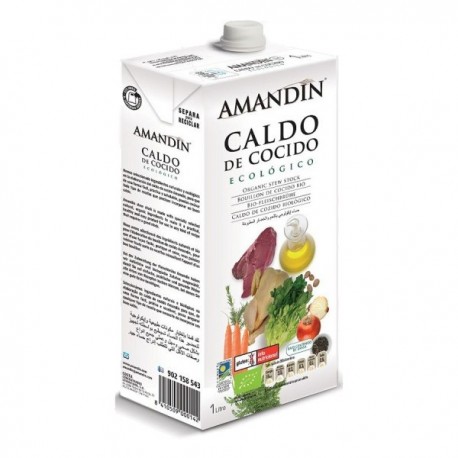 CALDO DE COCIDO 1L ECO AMANDIN