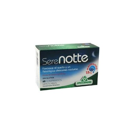 MELATONINA 1,9MG SERENOTTE 60MAST 