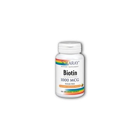 BIOTIN 1000MCG SOLARAY