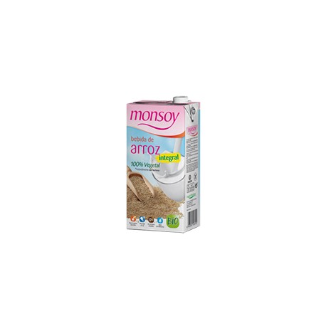 BEBIDA DE ARROZ INTEGRAL 1L  ECO MONSOY