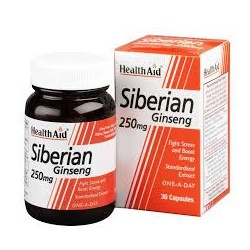 ELEUTEROCOCO (SIBERIAN GINSENG)RAIZ EXT. 30CAP HEALTH AID