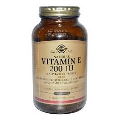 VITAMINA E 200UI 250CAP SOLGAR