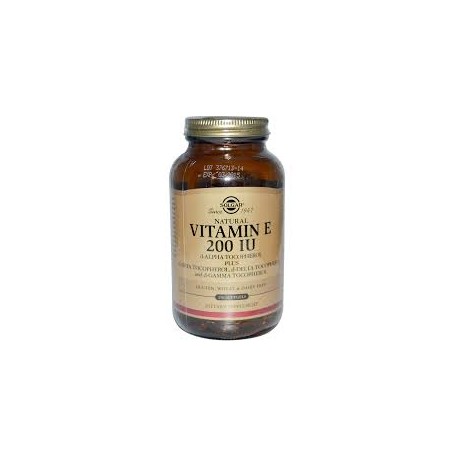 VITAMINA E 200UI 250CAP SOLGAR