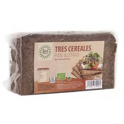 PAN ALEMAN TRES CEREALES 500G ECO SOLNATURAL