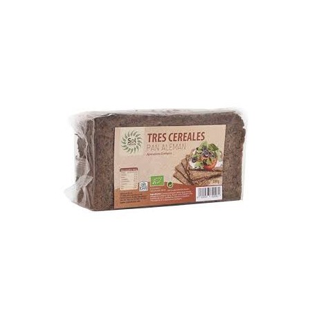 PAN ALEMAN TRES CEREALES 500G ECO SOLNATURAL