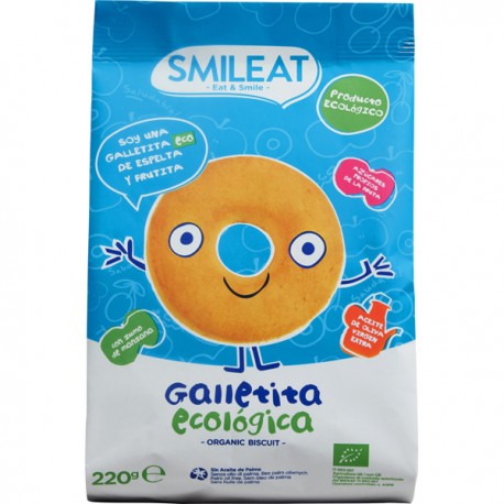 GALLETITA INFANTIL 220GR ECO SMILEAT