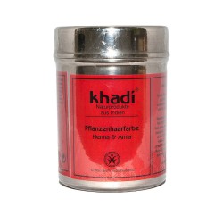 HERBAL COLOR ROJO CAOBA-HENNA LATA 150G KHADI