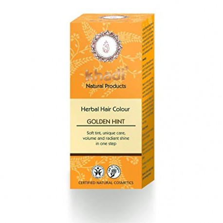 HERBAL COLOR RUBIO TOQUE DORADO 100G KHADI