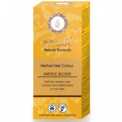 HERBAL COLOR RUBIO MEDIO 100G KHADI