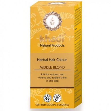 HERBAL COLOR RUBIO MEDIO 100G KHADI