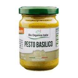 PESTO ALBAHACA PECORINO 140G ECO BIO ORGANICA