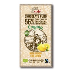 CHOCOLATE 56% CON LIMON 100G ECO SOLE