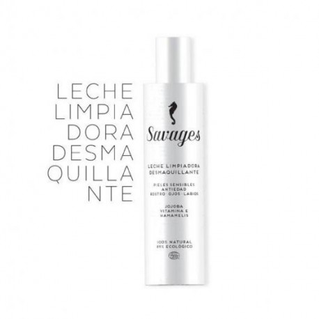 LECHE LIMP DESMAQUILLANTE 200ML ECO SAVAGES